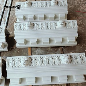 Banc <span class=keywords><strong>de</strong></span> jardin en pierre préfabriquée, Rose <span class=keywords><strong>de</strong></span> <span class=keywords><strong>plafond</strong></span> décorative en <span class=keywords><strong>fibre</strong></span> <span class=keywords><strong>de</strong></span> <span class=keywords><strong>verre</strong></span>, Colonne ionique en GRC, Plateau <span class=keywords><strong>de</strong></span> lavabo en pierre coulée - Product Image 6