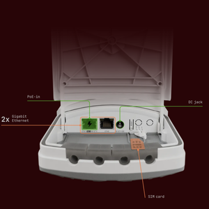 Kit Mikrotik <span class=keywords><strong>WAP</strong></span> Ax LTE7 neuf avec WEP et QoS, double bande 2.4G et 5G, version américaine - Product Image 2