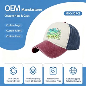 Casquette de baseball multicolores avec logo personnalisé, nouveau design, prix de gros d'usine, casquette à 5 panneaux - Product Image 1
