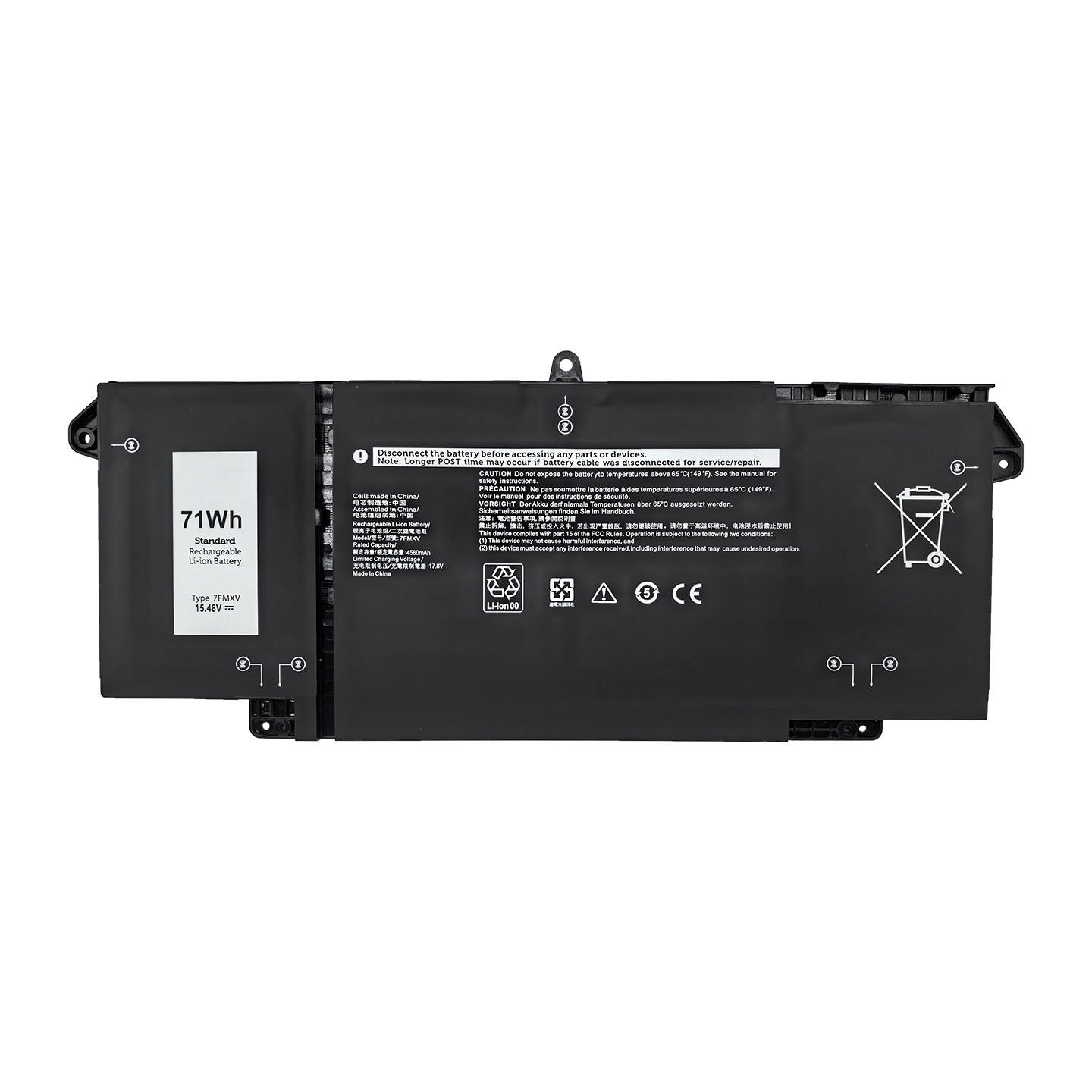 7FMXV สำหรับ Dell Latitude 7320 5320 7420 7520