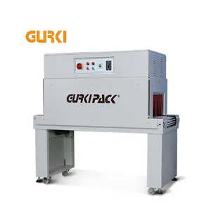 GURKI効果的な作業シュリンク包装トンネル包装機