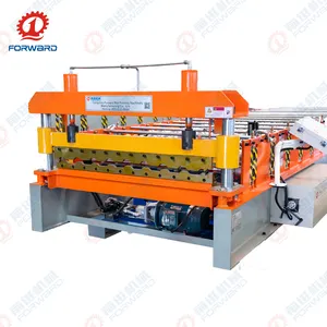 FORWARD Factory Supply Ibr Roofing Sheet Making Machine Trapezoidal Roof Sheet Roll Forming Machine