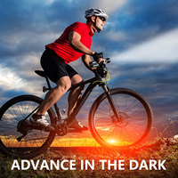 Haut-parleurs à dents bleues étanches HS radio fm avec lampe de poche Lampe de table Haut-parleur sans fil pour vélo, lumière LED Randonnée Camping
