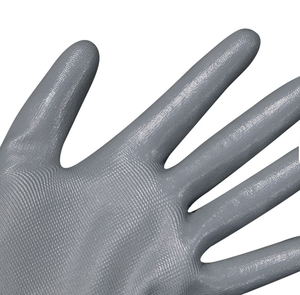 Găng tay lao động phủ nitrile nylon <span class=keywords><strong>13G</strong></span> bán buôn, size XL, chất lượng cao, bảo hộ, lót nylon, đạt tiêu chuẩn EN388, dùng trong công nghiệp - Product Image 3