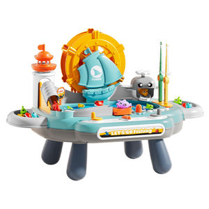 Jeu de pêche éducatif pour deux joueurs, jouets de table amusants, assemblage parent-enfant, dessin animé, jouets de pêche éducatifs pour tout-petits, pour enfants - Product Image 2