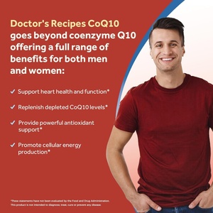 Complément Alimentaire à Haute Puissance CoQ10 et Extraits Végétaux pour Soutenir la Fonction Cardiaque Saine – 240 Gélules Molles de CoQ10 - Product Image 3