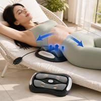 Masajeador de Tracción Lumbar Dinámico para el Cuidado de la Cintura con Terapia de Calor por Pulsos de Baja Frecuencia y Vibración Multinivel para el Cuidado de la Cintura