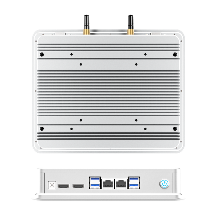 Industrial Fanless Mini PC J3355 X86 Industrial Control Box Embedded ...