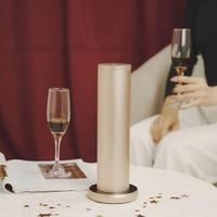 Diffuseur d'huiles essentielles intelligent SCENTA, fournisseur chinois, vente en gros, nébulisation à froid, métal, sans eau, petit diffuseur tour domestique 120ml