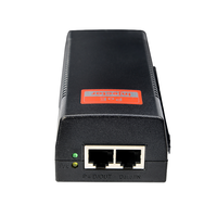 Adaptateur PoE LZD PSE301 10/100 Mbps 48 W 48 V certifié CE/FCC avec protection contre les surcharges pour caméras de vidéosurveillance et caméras IP