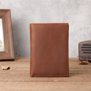 2024 nouveau portefeuille court en cuir véritable pour hommes 1133 épaissi première couche porte-carte en peau de vache pour <span class=keywords><strong>papa</strong></span> et jeunesse nouveau Style - Product Image 2
