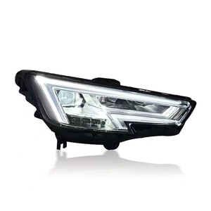 Gruppo Fari a LED Completo per Auto con Indicatore di Direzione Dinamico Sequenziale ad Alta Luminosità per <span class=keywords><strong>Audi</strong></span> <span class=keywords><strong>A4</strong></span> A4L B9 2017 <span class=keywords><strong>2018</strong></span> 2019 - Product Image 1