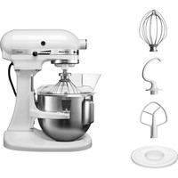 KITCHENAID 5KPM5 Robot Pâtissier Professionnel Multifonctionnel sur Socle pour la Restauration, Mélangeur de Pâtisserie et Pétrin à Pain