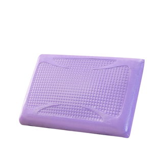 Lavender <strong>U</strong>-Shaped Cooling Gel Memory Foam Neck <strong>Pillow</strong> with Removable Washable Cover Anti-Snore &amp; Inflatable Massage Features - Product Image 1