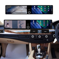 Autoradio Android 14 à double écran 12,3 pouces, Carplay, Android Auto, écran pour BMW Série 5 E60 2005-2010, lecteur multimédia, navigation GPS