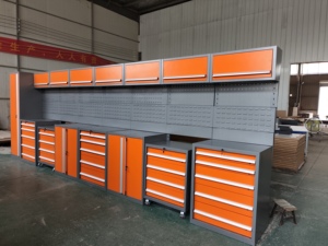 Best Price Adjustable Tool Cabinet Loaded Tool Box Trolley <b>Drawers</b> Customized OEM for Professional Garage <b>Workshop</b> Storage - Product Image 5