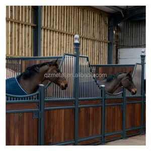 Scatole di bambù di grandi dimensioni disegno libero box per cavalli da interno competitivo con tetto