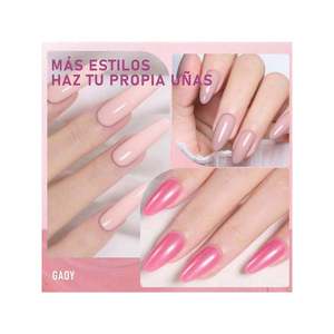 Esmalte de uñas en gel GAOY, set de 12 piezas, color brillante, para decoración de uñas. - Product Image 3