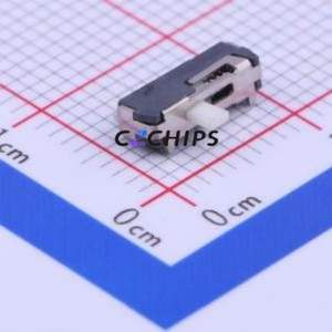 SK-3270SA-L1 Slide Switch SMD Switch Single Pole Double Throw Rectangle Pin Header SMD Tab 8.8mm - Product Image 1