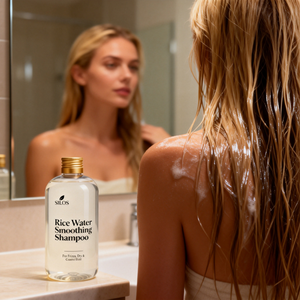 Shampoo lissant à l'eau de riz fermentée multifonctionnel SILOS - Product Image 2
