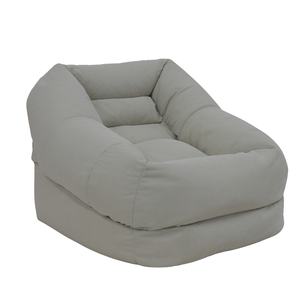 Fauteuil pouf moderne en mousse déchiquetée pour enfants, canapé pliable écologique pour salon, chambre et école, utilisation à partir de 2 ans - Product Image 4