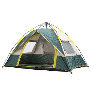 자동 안티 자외선 야외 텐트 통기성 텐트 경량 비치 하이킹 캠핑 텐트 태양 대피소
