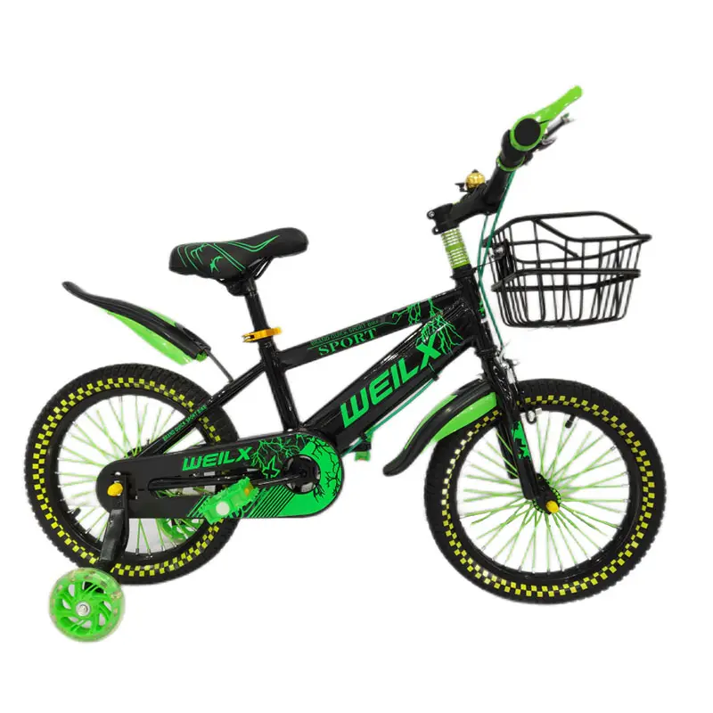 Nuovo design cool bicicletta per bambini 14 ''16'' 18 ''bici per bambini per 2-9 anni ragazzi ragazze stile BMX bicicletta colorata da 12 pollici