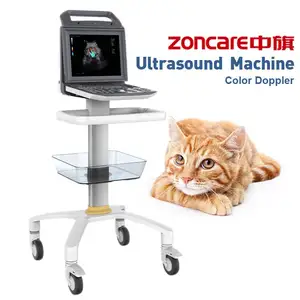 Zoncare-Equipo Médico ultrasónico M5, dispositivo Digital completo de ultrasonido veterinario B/M/ B/M, Doppler a Color