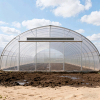 Film plastique polyéthylène professionnel de 6 mil, traité anti-UV, haute diffusion de lumière, imperméable, pour serres agricoles
