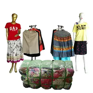 Second Hand Used Ladies Skirt Vip Korean Grade Bales A Mixed Bales Pound Florida Uk Dubai Brand Used Clothing