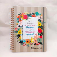 Agenda comercial con logotipo personalizado, libretas, libreta de planificación diaria, cuadernos y diarios con divisores de índice