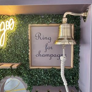 FSDKX Soporte de Pared Plegable para Copas de <span class=keywords><strong>Prosecco</strong></span>, Ideal para Bodas y Eventos, en Blanco y Negro - Product Image 3