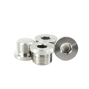 Tapón hexagonal macho de acero inoxidable A2 A4, estándar DIN908 G3/8 M12*1.5, en oferta. - Product Image 3