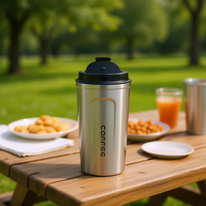 Hipdeer Stainless Steel 3oz Tumbler Double Wall Vacuum Insulated Leakproof Lid BPA Free Portable Coffee Mug Travel Office Party - Product Image 2