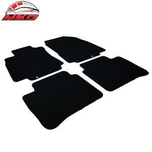 พรมปูพื้นสำหรับนิสสัน เวอร์ซา 07-12 4 ชิ้น ชุดพรมกันลื่นด้านหน้าและด้านหลังสีดำกำมะหยี่ - Product Image 3