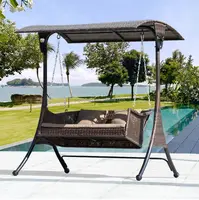 Rattan Swing Hammock for Kids and Adults, Hanging Chair