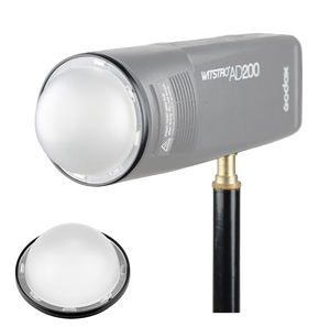 AK-<span class=keywords><strong>R1</strong></span> para Flash godox V1 AD200PRO TT600 v860iii V1, difusor de Flash, rejilla magnética, cabeza redonda - Product Image 2