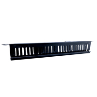 1u 19 pouces 48 ports Vertical Câblage Gestion Réseau Câble Organisateur