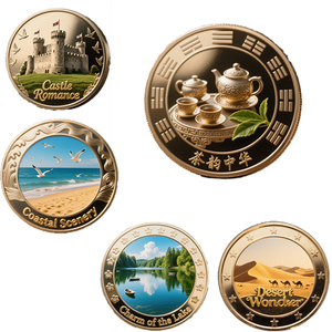 Moneda conmemorativa Desert Wonder Producto artesanal de metal de imitación moderno y antiguo - Product Image 1