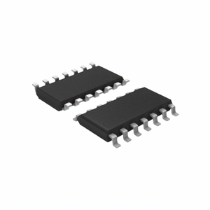 Composants électroniques logiques, distributeur agréé, 14 SOIC (0,209 po, largeur 5,30 mm) IC GATE NAND 2CH 4 INP 14SOP - Product Image 1