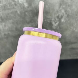 Vasos de Acero Inoxidable con Aislamiento al Vacío de Doble Pared de 16 oz, Recubiertos en Polvo con Baño de Oro en la Parte Inferior, Disponibles en Varios Colores, desde Nuestro Almacén en EE. UU. - Product Image 5