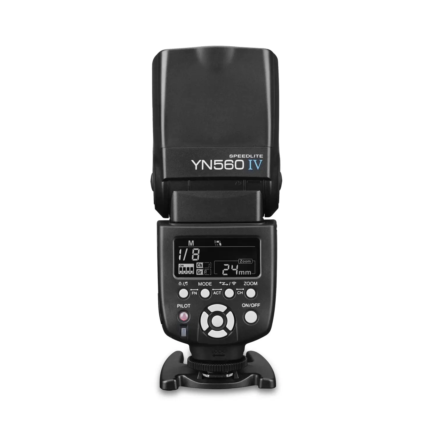 Yongnuo YN-560 IV 2.4G sem fio Master & Group Flash Speedlite Luz para Canon Sony Câmeras com tela negativa