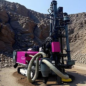 Foreuse de surface DTH pour l'exploitation minière, équipement de forage rapide pour puits rocheux, à vendre - Product Image 3
