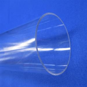 Tubo Acrílico Transparente de 200 mm, Tubo PMMA Transparente, Tubo Acrílico Claro - Product Image 1