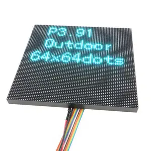 outdoor p3.91 flexible led board display module