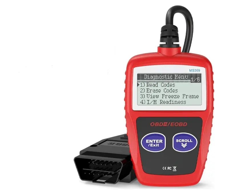 OBD2 Can Bus obd ii connecteur MS309 outil de diagnostic scanner Support espagnol/allemand/néerlandais/anglais/français