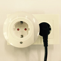 Luz con Sensor de cabecera, enchufe de pared con salida de enchufe para oficina y sala de estar, la mejor calidad