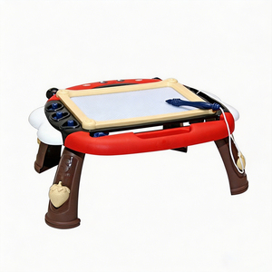 Pizarra Magnética con Forma de Mariquita, Juguete Educativo con Bolígrafo y Sellos para Niños, Borrable, para Dibujar y Practicar Arte - Product Image 4