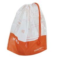 Sac d'emballage pour vêtements personnalisé, respectueux de l'environnement, avec cordon de serrage et fermeture éclair