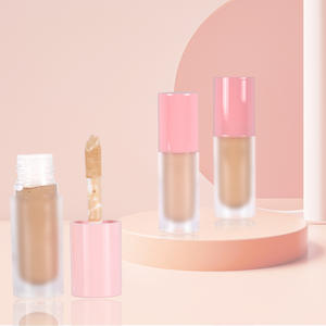 Crème naturelle biologique à étiquette privée pour le visage et les yeux, longue durée, imperméable, couvrance totale, anti-cernes liquide hydratant - Product Image 4